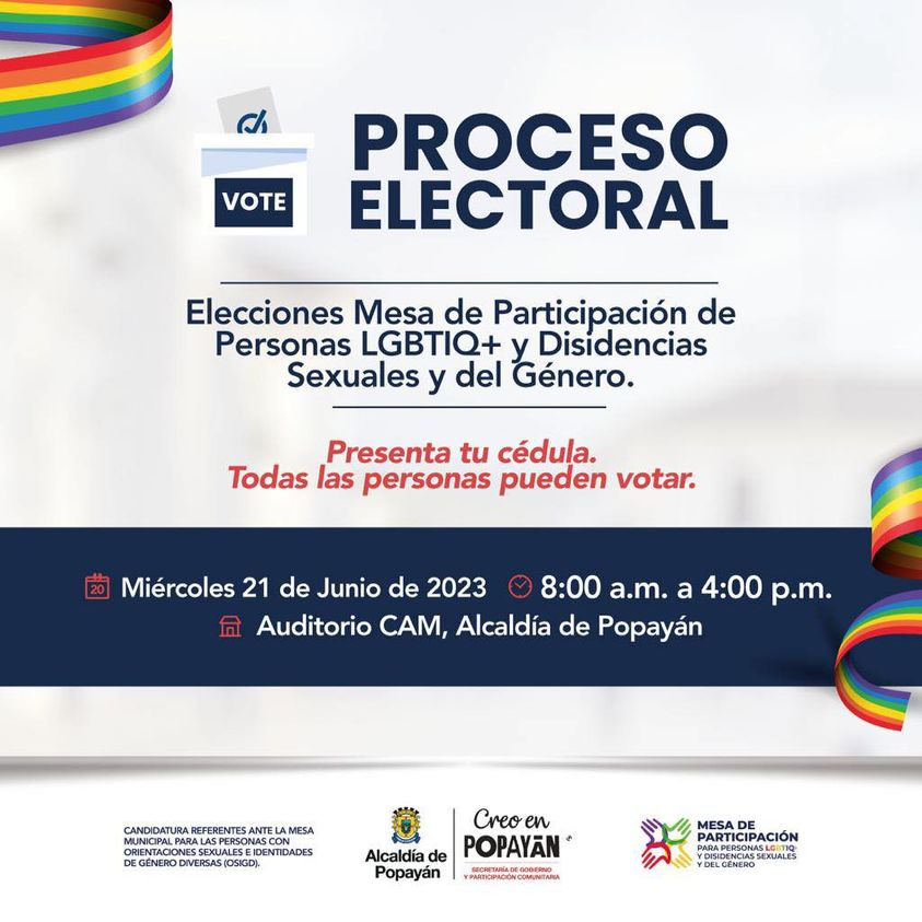 Este De Junio Se Realizan Las Elecciones De La Mesa De Participaci N