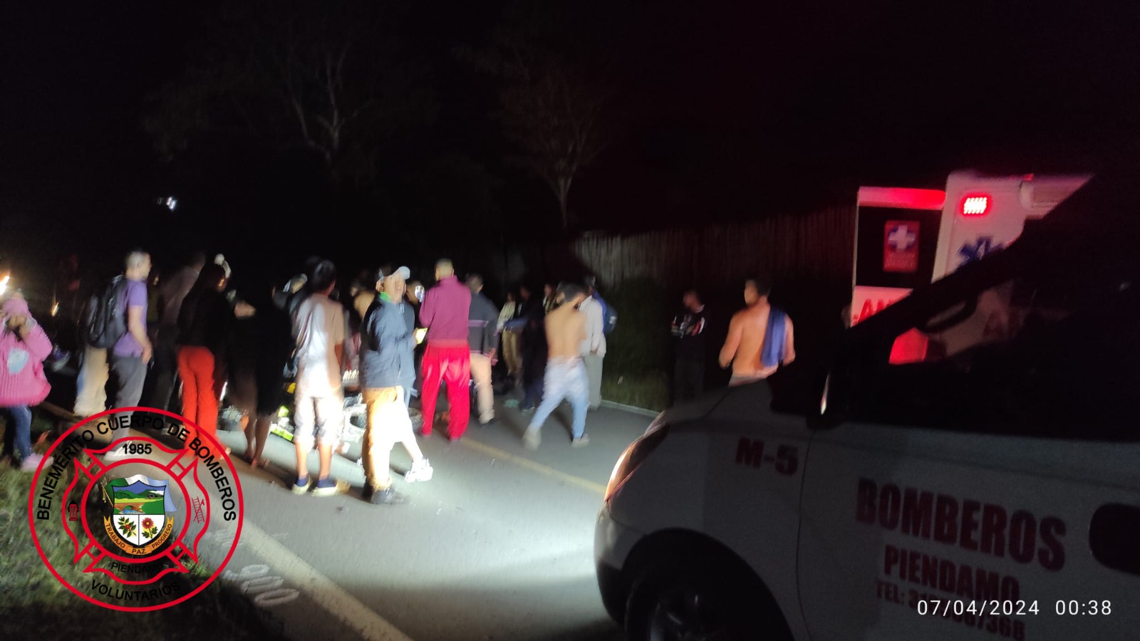 Choque de dos motos deja tres muertos en la vía Piendamó Morales