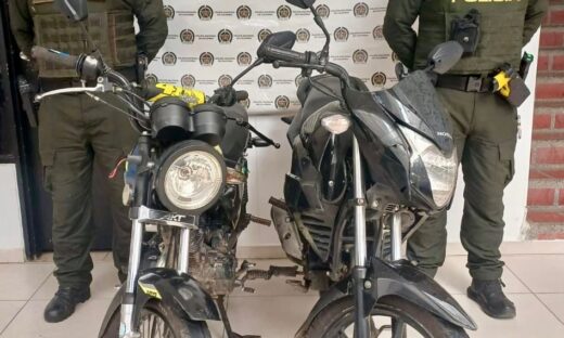 En operativos entre Popayán y Timbío, la Policía recuperó motocicletas reportadas como hurtadas