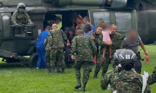 Ejército logró el rescate de varios menores de edad que se internaron en la selva del Caquetá para evitar el reclutamiento de las disidencias