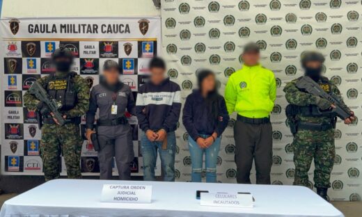 Autoridades capturaron a involucrados en el caso de homicidio registrado en un establecimiento comercial del centro de Popayán