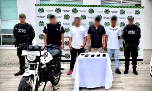 En la vereda Lame fueron capturadas cuatro personas señaladas de cometer el delito de secuestro
