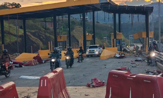 Reportan atentado terrorista en las obras del nuevo Peaje de Mondomo, en Santander de Quilichao