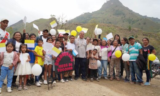 Comunidad de Belalcázar le dio la bienvenida a monseñor Homero Marín Arboleda como nuevo Nuncio Apostólico de Tierradentro